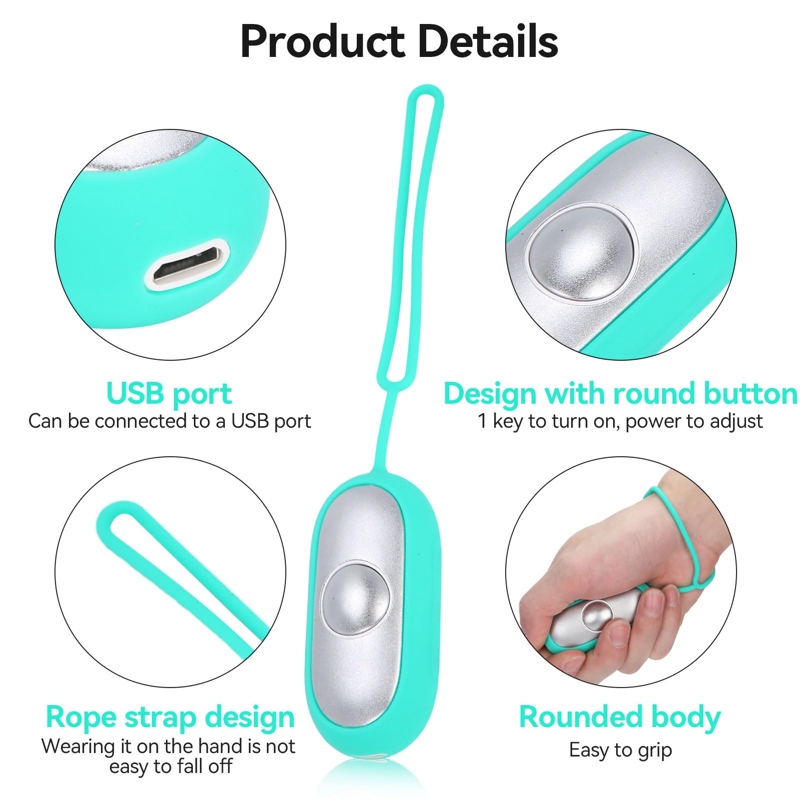 Sleep Aid Instrument, Handheld Insomnia Relief Device, USB Sleep Aid Machine for Improved Sleep, Pressure Anxiety (Lime)
