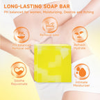 3 PCS Yoni Soap Bar, Organic Yoni Bar Soap Yoni Wash Feminine Wash for Women Ph Balance, Natural Deodorant Vaginal Body Bath Soa