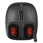 COMFIER 2024 Upgrade Shiatsu Foot Massager with Remote Control, Pause Function, Heat, Compression, Vibration for Neuropathy, Pla