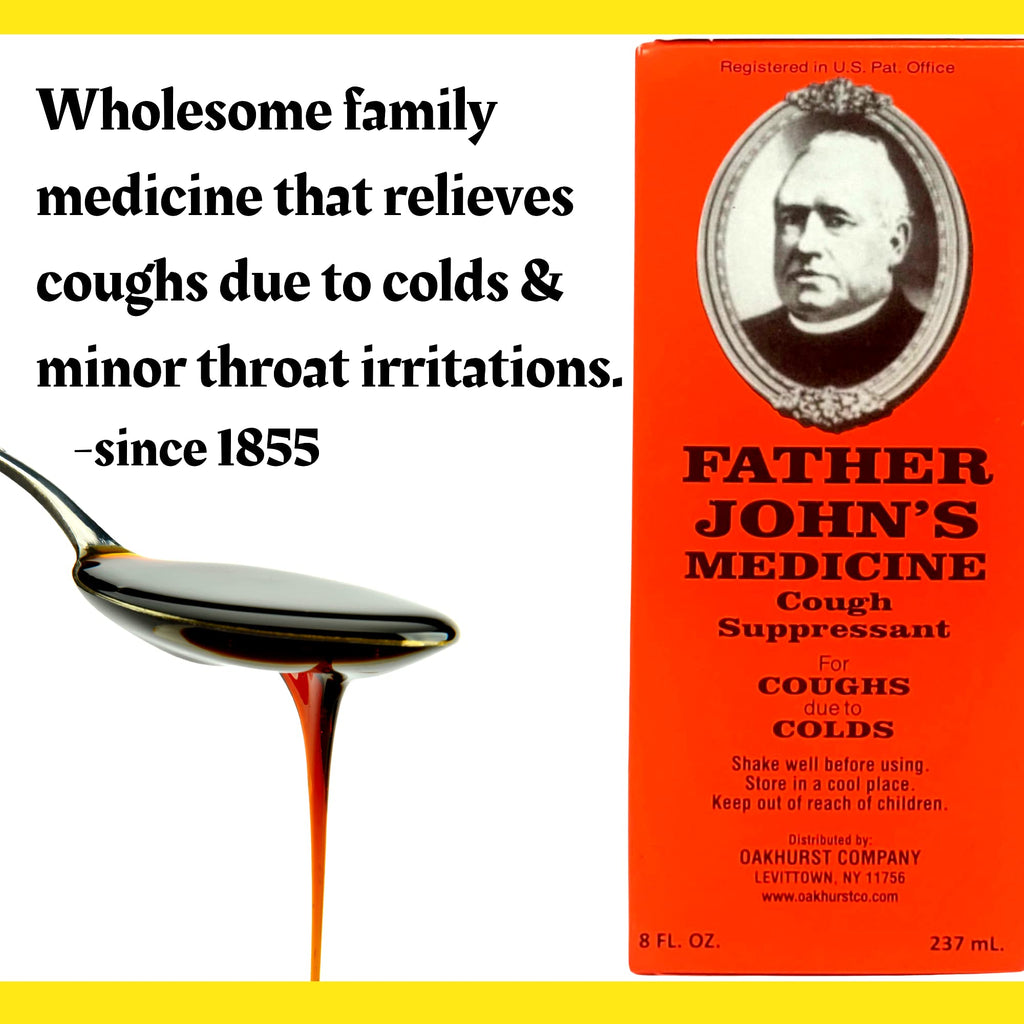 Father Johns Alcohol Free Cough Medicine, 8 Ounces