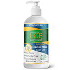 NatulabUSA Lice Combat Leave-in Cream. All-Natural Lice Treatment, Helps Prevent Lice Occurrences. Works Great on Lice, Super Li