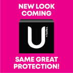 U by Kotex CleanWear Ultra Thin Feminine Pads with Wings, Regular Absorbency, 46 Count