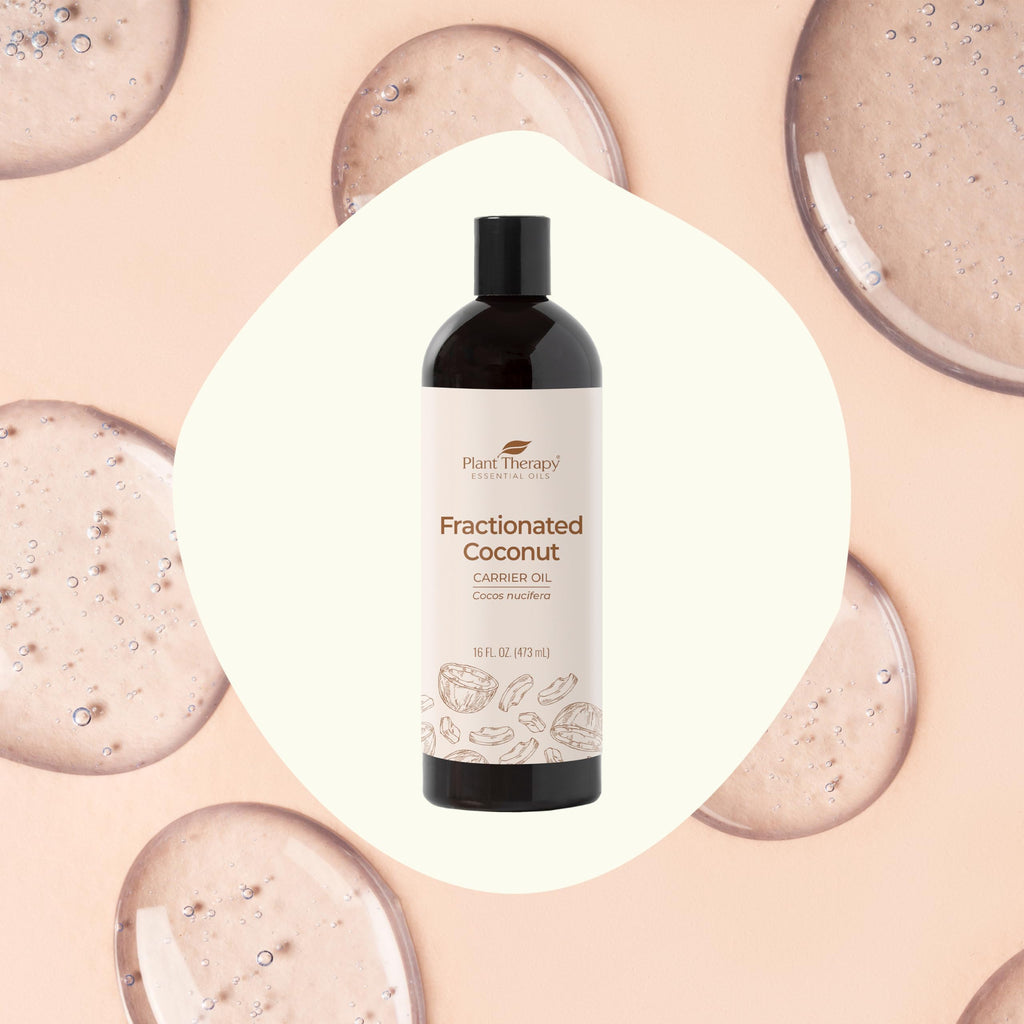 Plant Therapy Fractionated Coconut Oil for Skin, Hair, Body, Diluted Essential Oils, 100% Pure, Natural Moisturizer, Massage & A