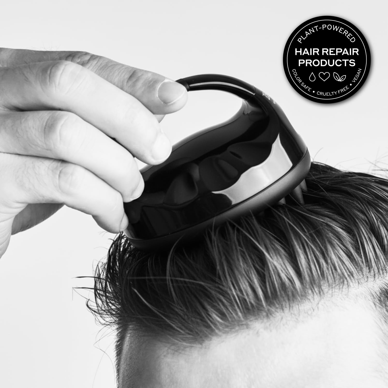 ZENAGEN Scalp Massager | Stimulates Scalp Circulation, Enhances Product Absorption, Promotes Relaxation & Scalp Health, Ergonomi