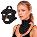 Red Light Therapy Mask for Face & Neck, Cordless LED Face Mask with 4 Modes