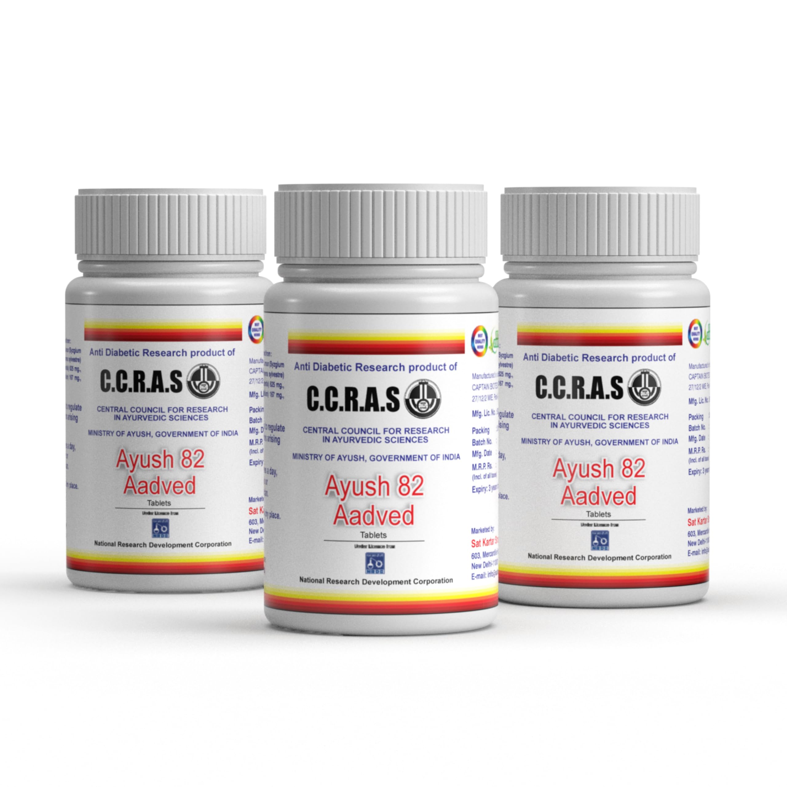 8848 Aadved Ayush 82 Herbal | Approved By Ministry Of Ayush | Pack Of 3