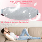 ZPP Portable Cordless Heating Pad, Fast Heating Pad, Electric Waist Belt Device, 3-Speed Vibration&Heat Levels, Back or Belly He