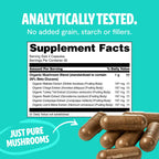 FreshCap Ultimate Mushroom Complex - Ayurveda Lions Mane, Reishi, Cordyceps, Chaga, Turkey Tail, Maitake - Immune Support, Nootr