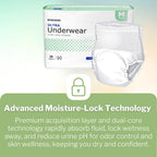 McKesson Ultra Adult Incontinence Underwear, [20 Count], Heavy Absorbency, Medium, 32-44 in. Unisex Bladder Leak Protection, Pul