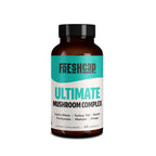 FreshCap Ultimate Mushroom Complex - Ayurveda Lions Mane, Reishi, Cordyceps, Chaga, Turkey Tail, Maitake - Immune Support, Nootr