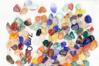ZenQ 1 lb Gold Sandstone Tumbled Stone Chips Crushed Crystal Quartz Pieces
