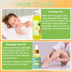 Natural Yoni Wash Yoni Oil Set, Feminine Wash for Women ph Balance, Yoni Oil for Vagina Moisturizing, Feminine Oil Intimate Vagi