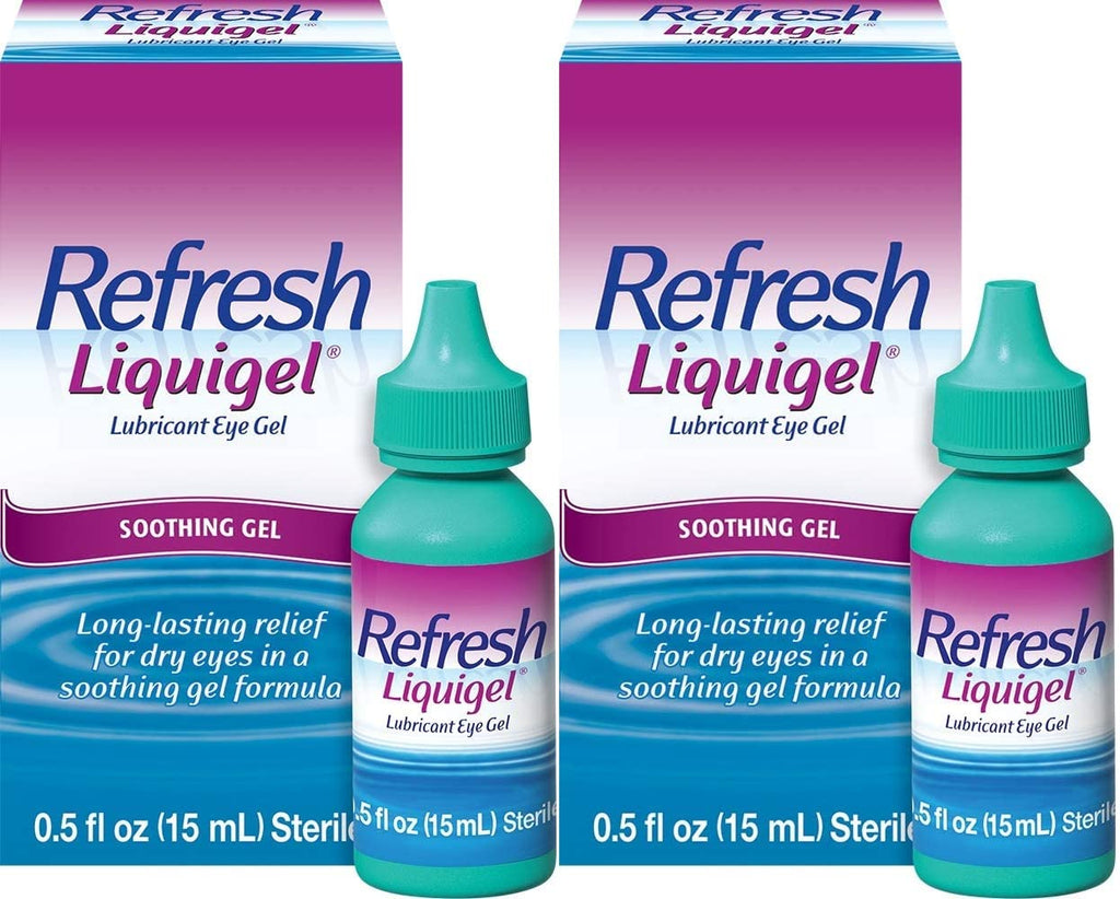 Refresh Liquigel Lubricant Eye Gel Drops, 0.5 Fl Oz Sterile