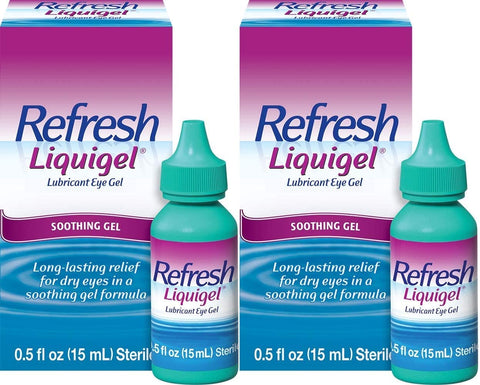 Refresh Liquigel Lubricant Eye Gel Drops, 0.5 Fl Oz Sterile
