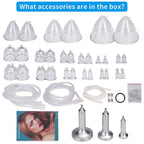 Titoe Vacuum Therapy Machine Multifunctional 0-75cmHg Cupping Cups Machine 6 Mode Adjustable Suction Vacuum Machine with 30 Cups