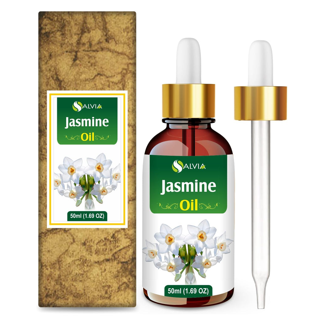 Salvia Jasmine (Jasminum Officinale.) Oil - 50ml/1.69Fl Oz with Dropper