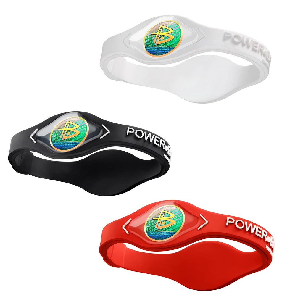 Power Balance The Original Genuine Performance Wristband, Silicone Rubber Wristbands Bracelets Sports Bracelet Wristband for Men