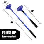 EASACE 2 Pack Back Scratcher for Women Men Extendable with Strong ABS Massage Head, 21inch Body Scratcher for Adults - Pets Comp