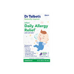 Dr. Talbots Infant Daily Allergy Relief Liquid Medicine, Naturally Inspired for Babies, Includes Syringe, Grape Juice Flavor, P