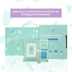 Mama & Wish Witch Hazel Pad Liners for Postpartum Care (24 Count) | Full-Length Cooling Perineal Pads Liner | Postpartum Essenti