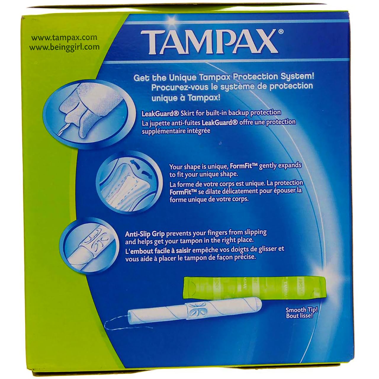 Tampax Super Absorbency Tampons with Flushable Applicator 20 ct