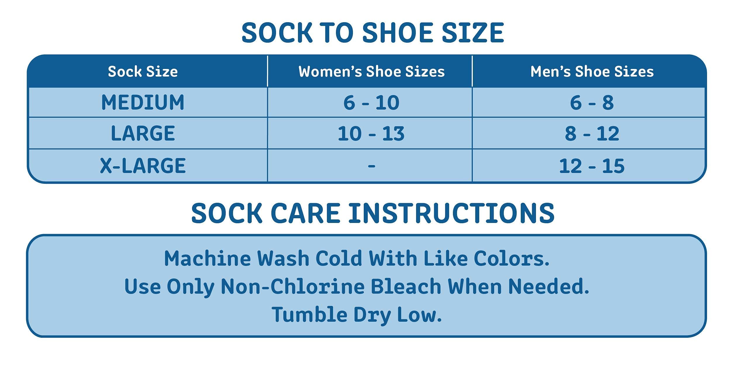 Doctor's Choice Diabetic Socks for Men, Seamless Crew Socks with Non-Binding Top, Mens Diabetic Socks Provides Extra Comfort for