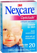 Nexcare Opticlude Orthoptic Eye Patches Junior 20 Each (Pack of 6)