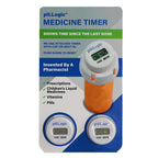 Pillogic Medicine Timer-Medication Tracker-Pill Reminder-Works on Childrens Liquid Medicine-Prescription-Easy-Reusable.