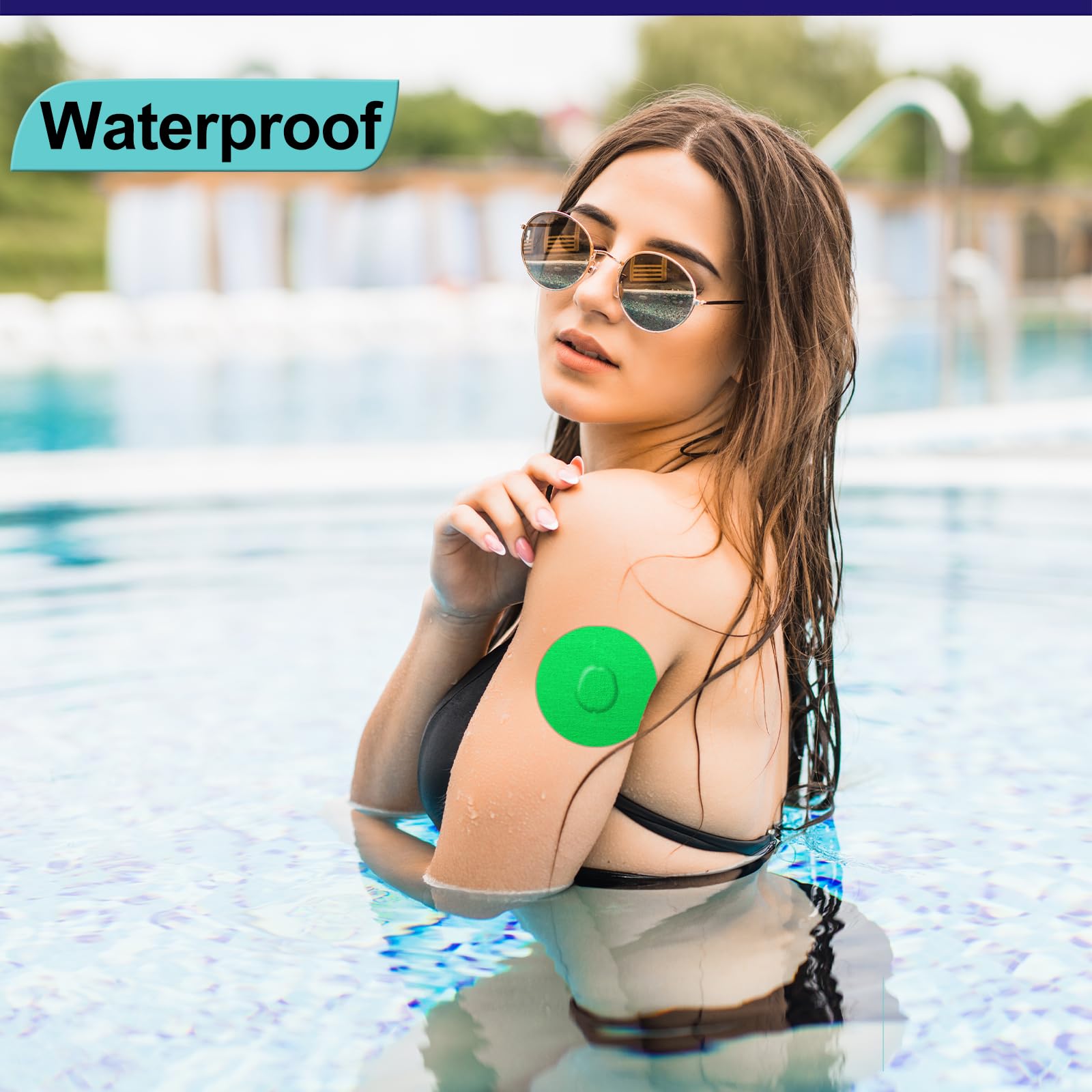 OBUZOO 25 Pack G7 Adhesive Patches Waterproof & Breathable Stelo Covers,Hypoallergenic & Latex-Free,Skin-Friendly & Flexible Ove