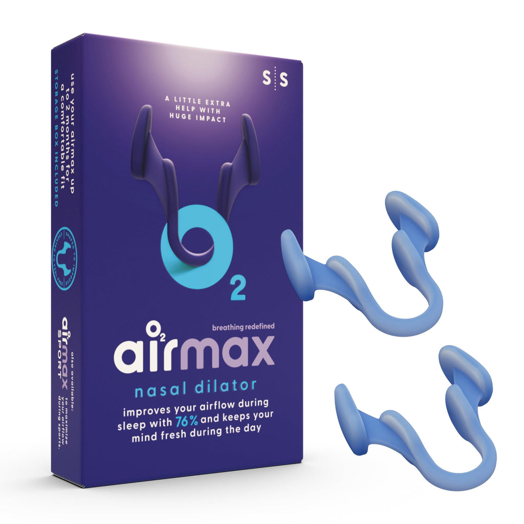 AIRMAX Nasal dilators for Sleeping - 76% More Airflow - Anti Snore Device - Breathe Freely Through The Nose - Sinus Relief, Slee