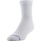 MediPEDS Quarter Socks with Non-Binding Top and Cushion, Multipairs, White (8-Pairs), Shoe Size: Men's 6-9 Women's 6-10