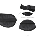 NMM Global 100% Natural Silk Sleep Eye Mask Kids, Cute Night Sleeping Mask with Adjustable Elastic Strap for Newborn (Baby Cute