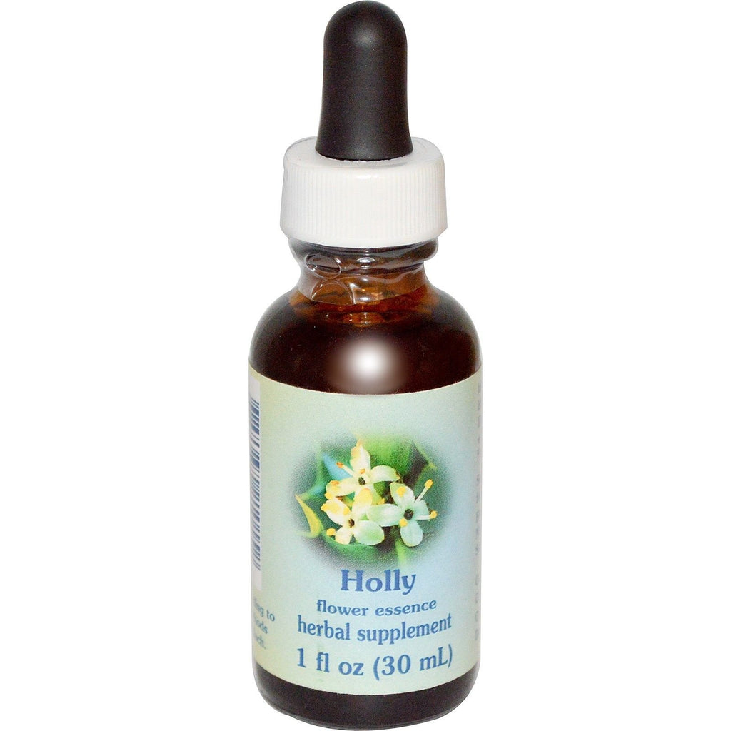 Flower Essence Services Holly Dropper Herbal Supplements, 1 Ounce