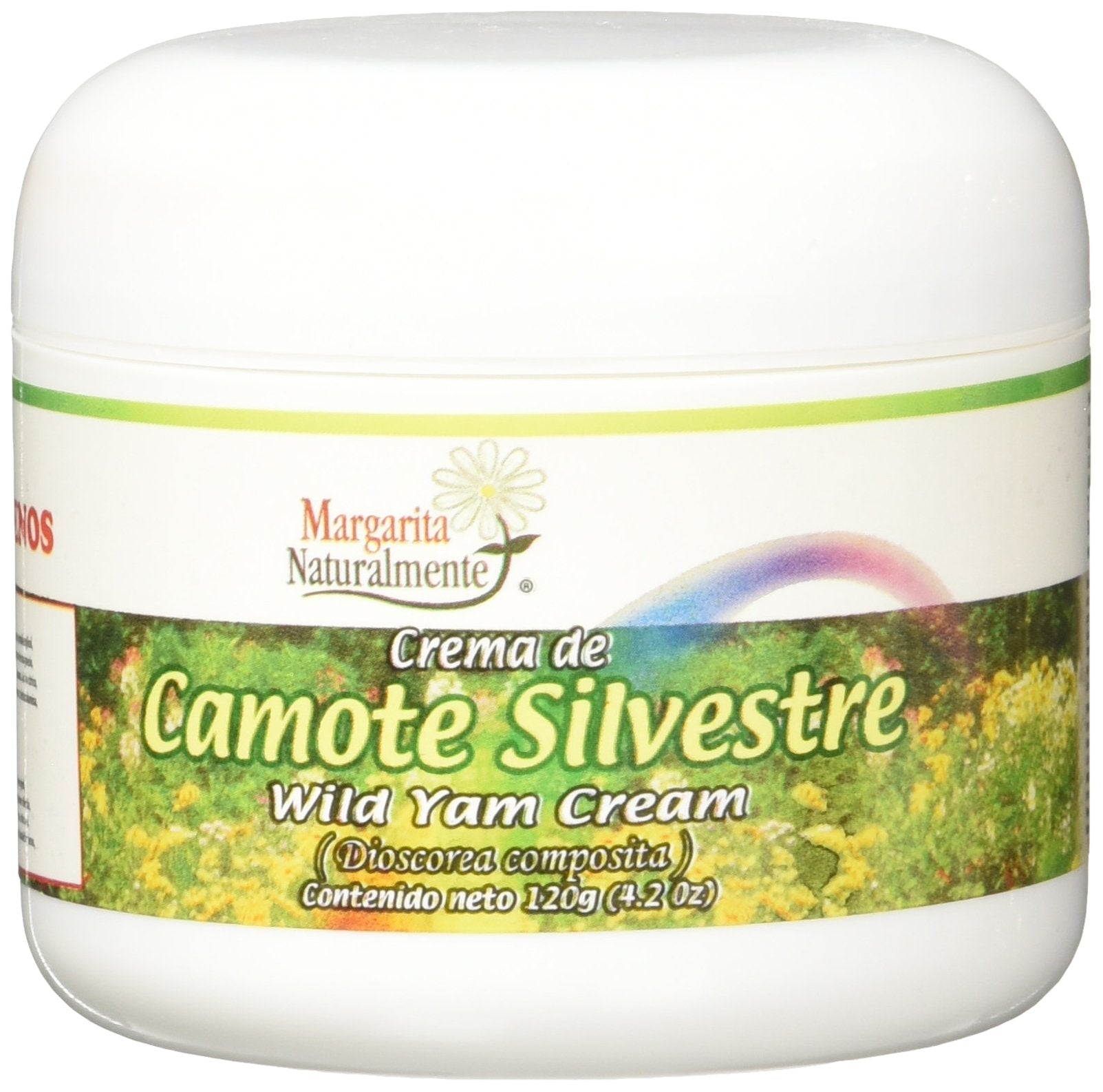 Wild Sweet Potato Cream 4.2 Oz (Margarita Naturalmente). Menopause Support.