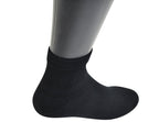 Yomandamor Mens Coolmax Ankle Wide Stretched Diabetic Socks with Seamless Toe,5 Pairs