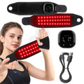 Vorysium Red Light Therapy Wrist Wrap, 36 LEDs with Soothing Heat, Rechargeable Therapy Device for Joint & Muscle Comfort, Black