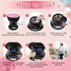 TOKPELA Yoni Steam Pot, Yoni Steam Kit, Yoni steamer with Seat Cushion and 20 Bags Yoni Herbs, For Women Cleaning and Tightening