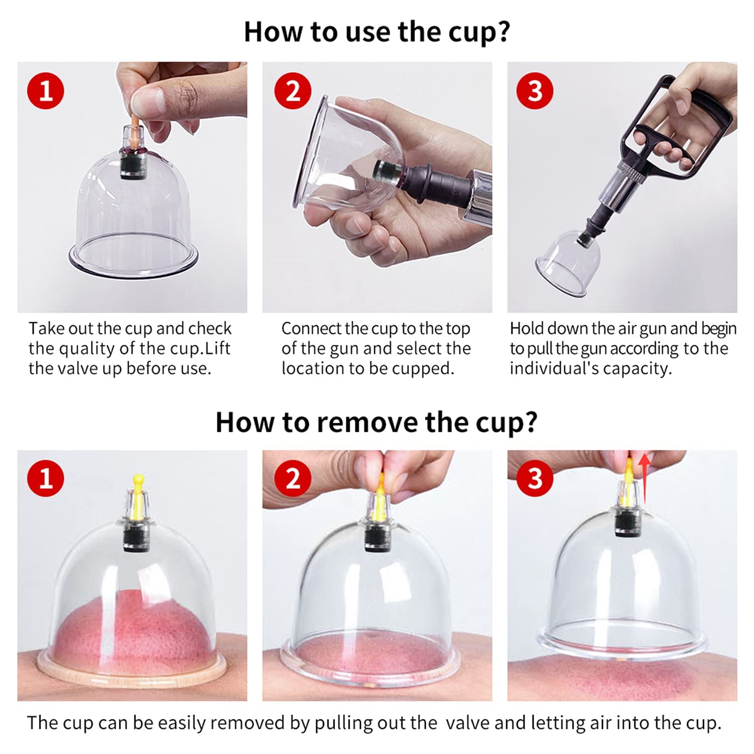 Cupping Therapy Set,32 Therapy Cups Cupping Set with Pump, Professional Chinese Acupoint Cupping Therapy Sets Hijama for Cupping