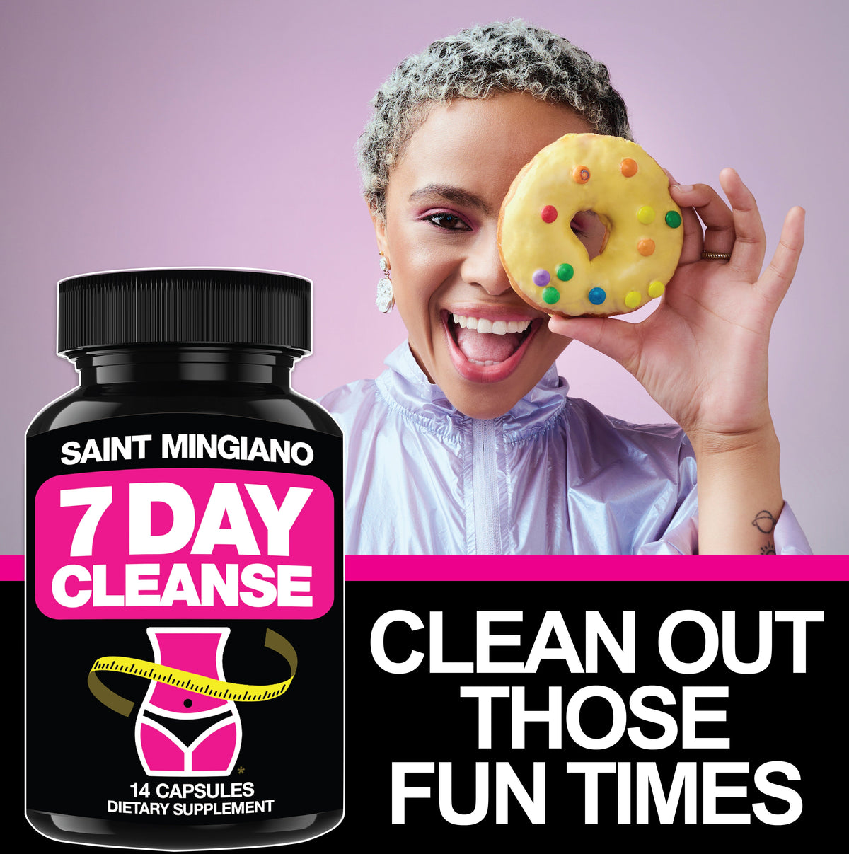 7 Day Cleanse Program | Colon Detox with Natural Laxative for Constipation & Bloating