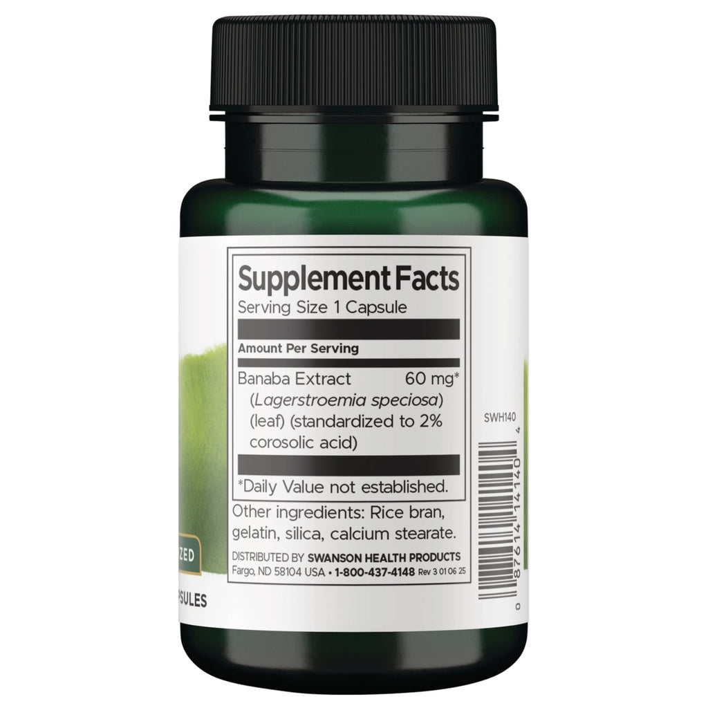 Banaba Extract - Higher Strength Standardized