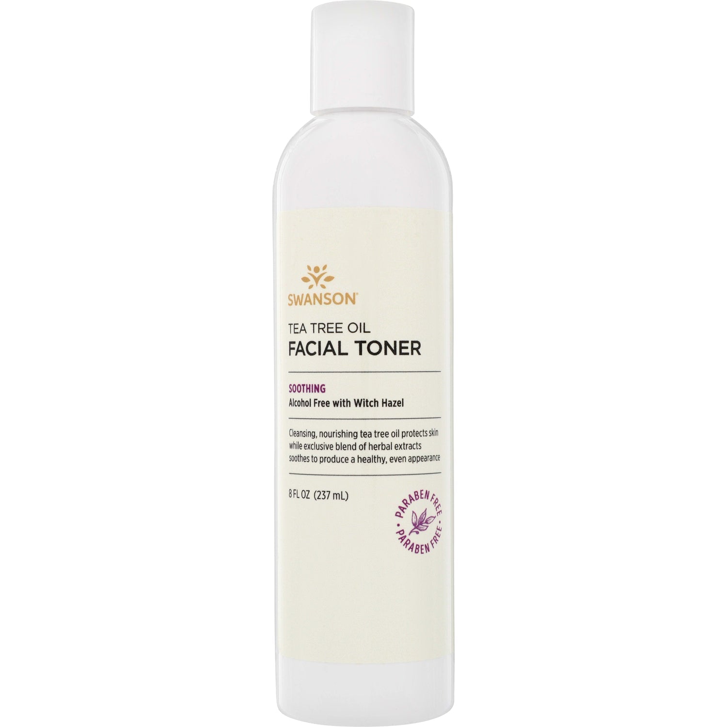 Tea Tree Oil Facial Toner - Alcohol Free with Witch Hazel