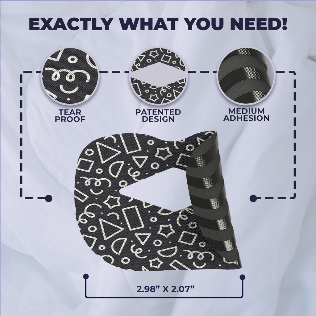 Muzzle® Mouth Tape For Youth (Medium Hold)