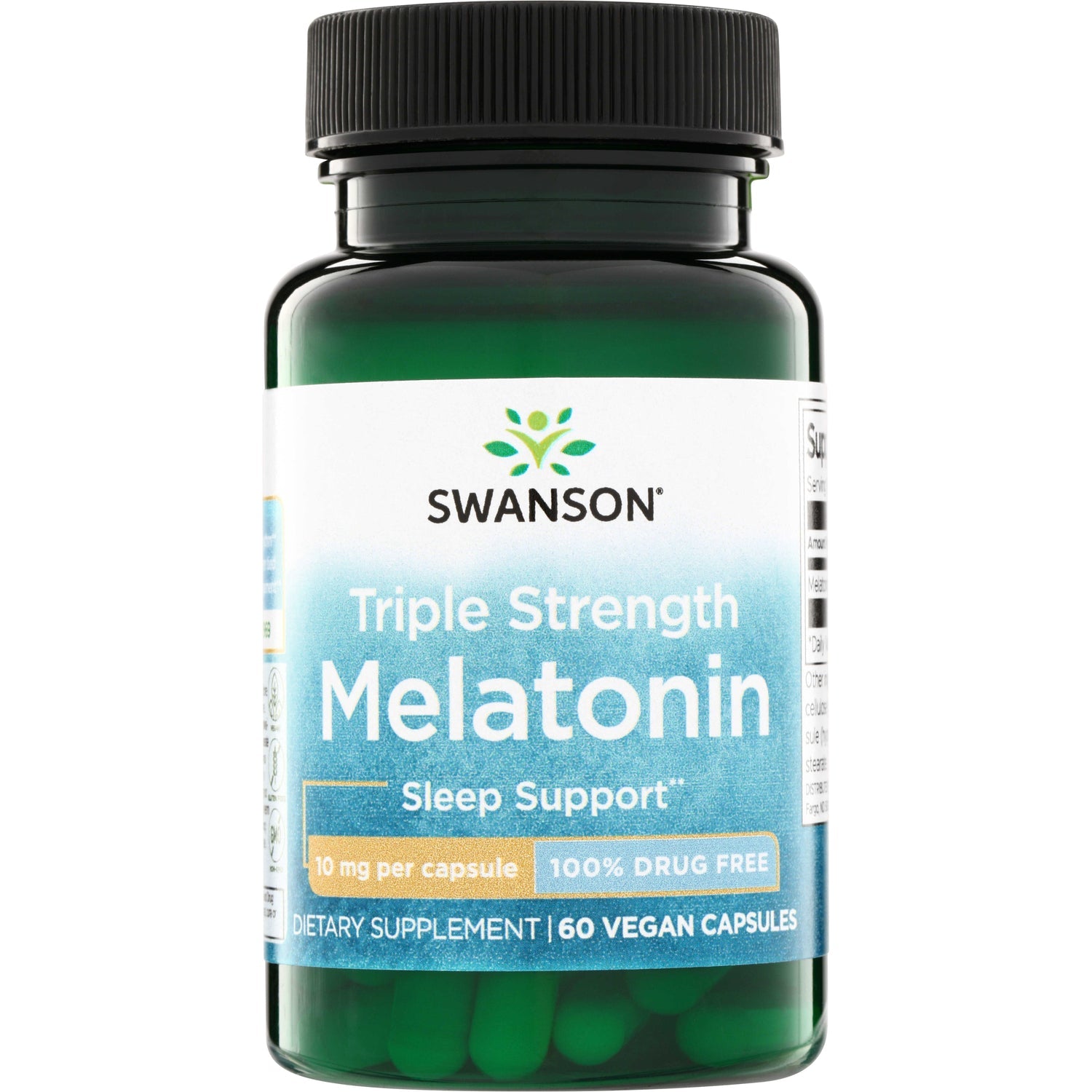 Triple Strength Melatonin - 100% Drug Free