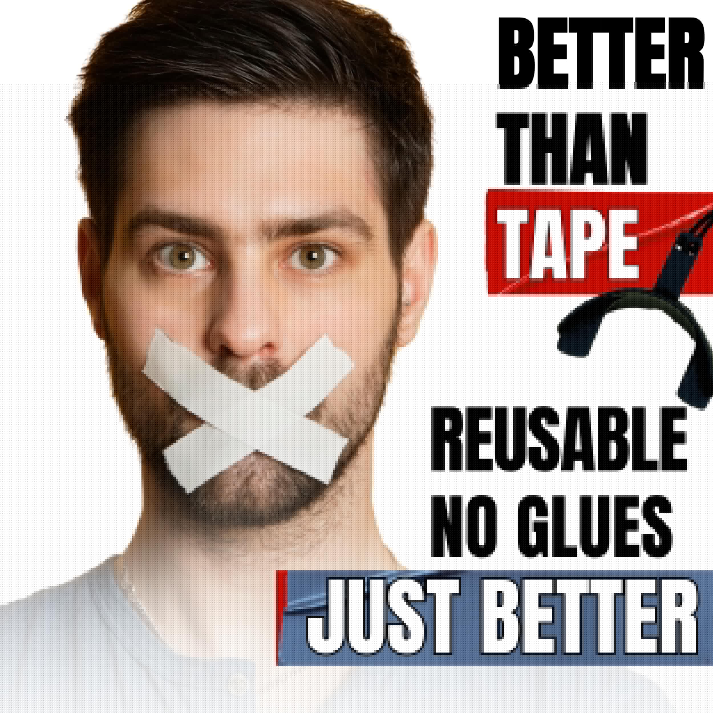 Better Than Mouth Tape for Sleeping MEW X AIR The 24 Hour Nose Breathing & Oxygen Enhancing Kit/Put Toxic Mouth Tape Sleep Tape