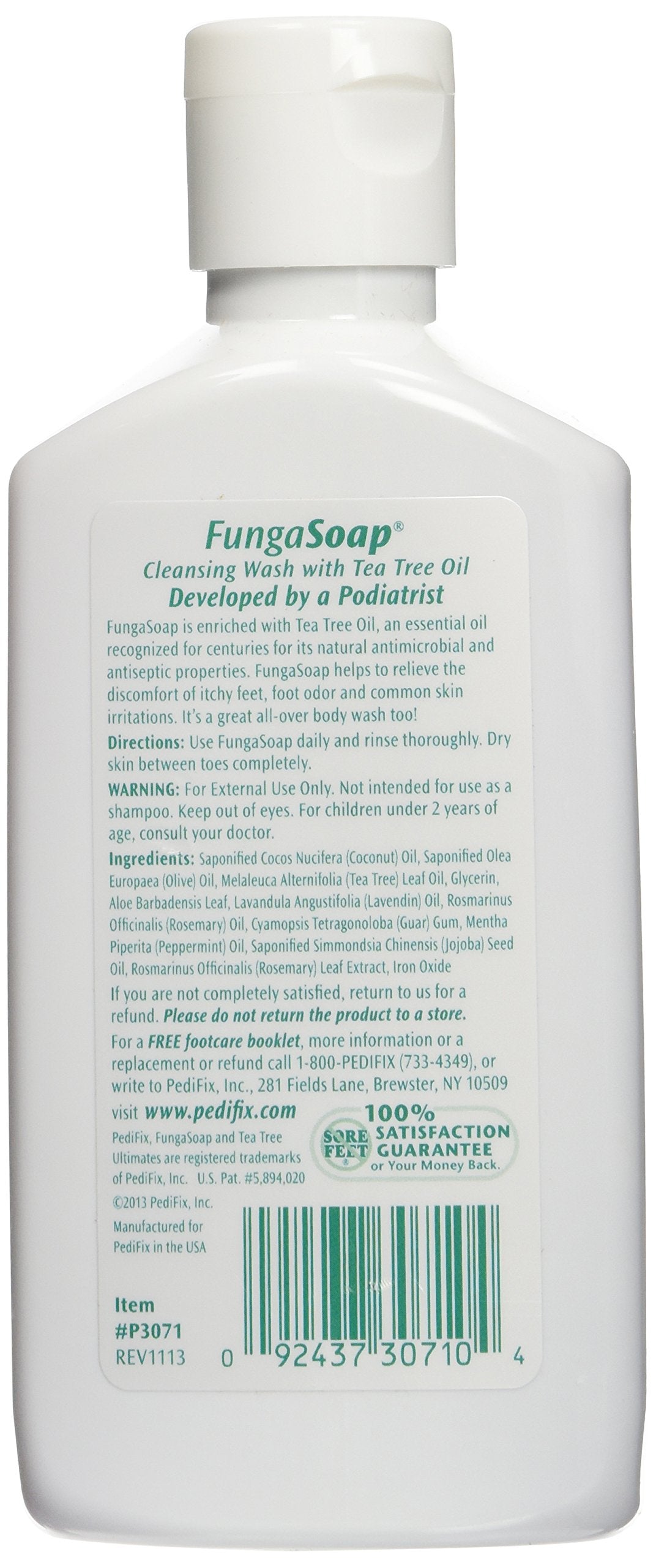 Tea Tree Ultimates FungaSoap Cleansing Wash 6 oz (3 pack)