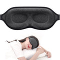 MZOO Luxury Sleep Mask for Back and Side Sleeper, 100% Block Out Light Sleeping Eye Mask for Women Men, Zero Eye Pressure 3D Con