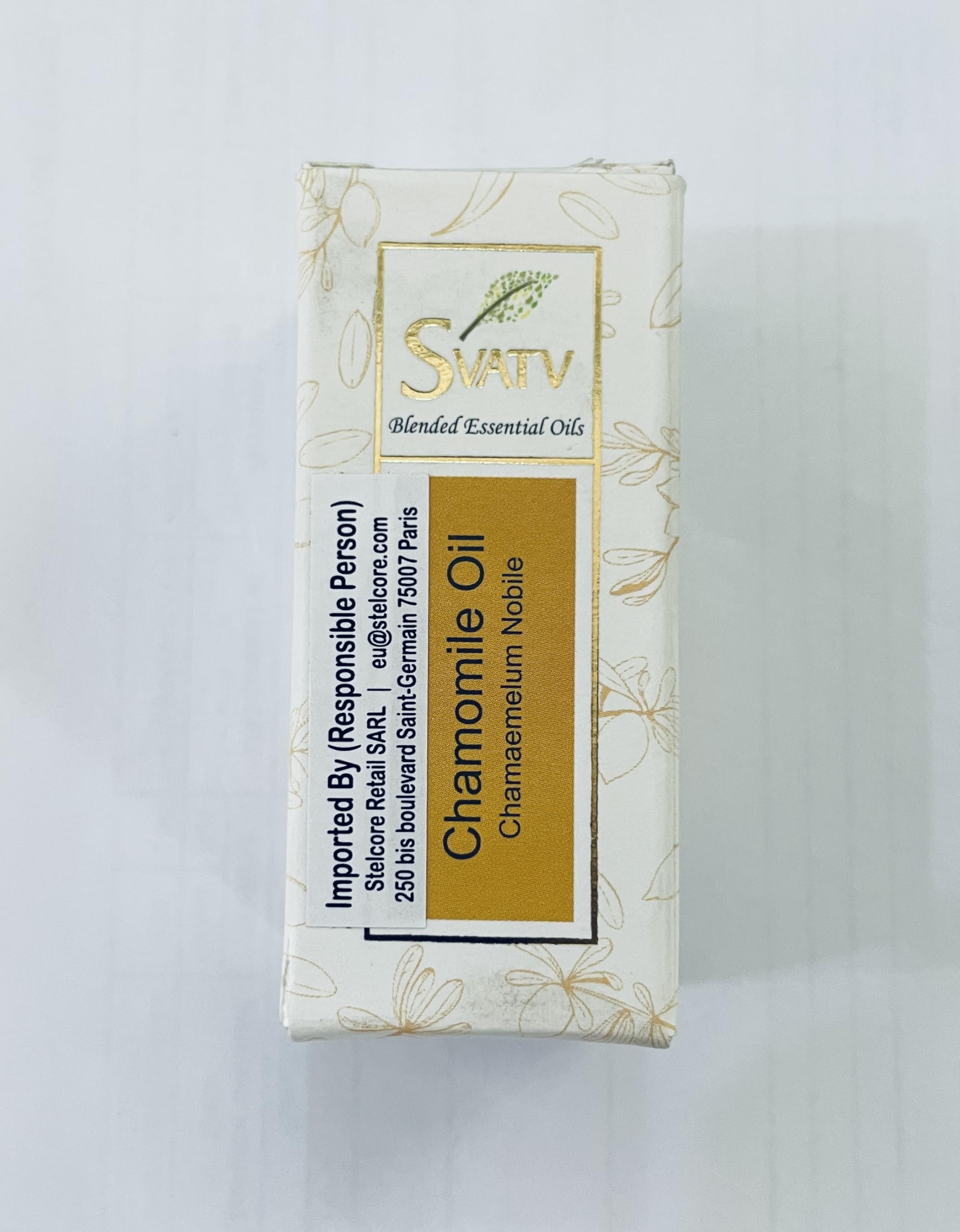 SVATV Chamomile Essential Oil Therapeutic Grade Aromatherapy Oils Fragrance Oil for Diffuser Yoga Massage & DIY Personal Care 10