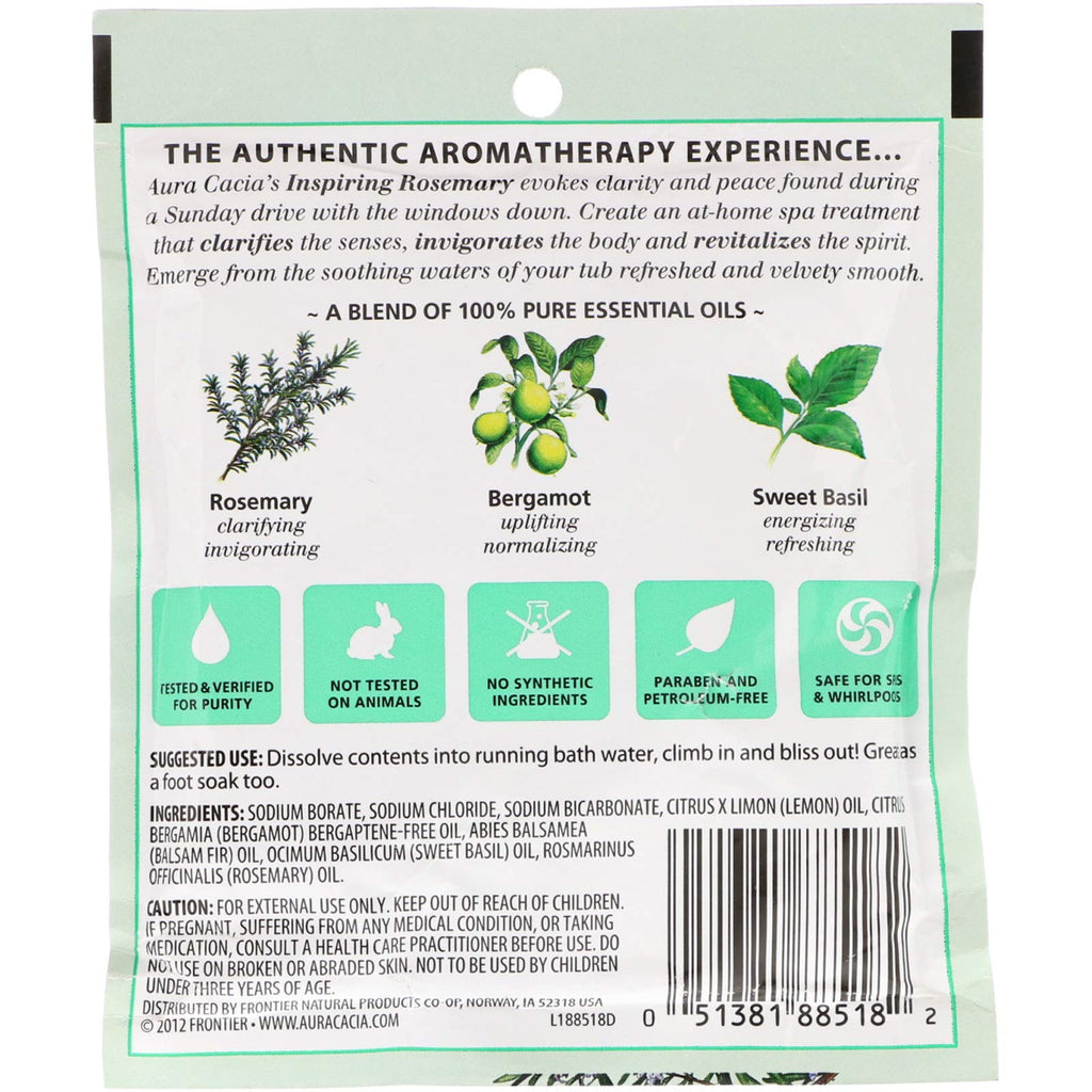 Aura Cacia Aromatherapy Mineral Bath Inspiration - 2.5 oz