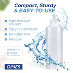 Dimes Perineal Lavette Irrigation Bottle, (Pack of 5), 8 oz. - Peri Bottle for Postpartum Care - After-Birth Essentials for Mom