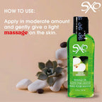 Edible Massage Oil, Full Body, Warm Sensation - Relaxing Massage Oil for Massage Therapy | Perfect Glide and Soft Skin- 2 fl oz